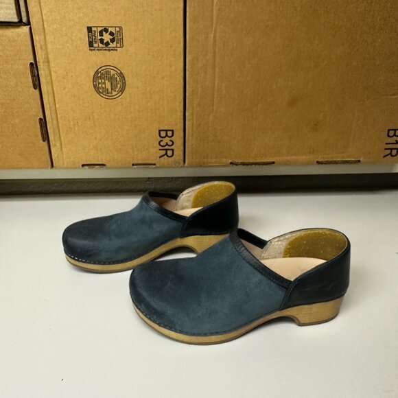 Dansko Professional Clog - navy/cream - size 38 - Picture 3 of 8